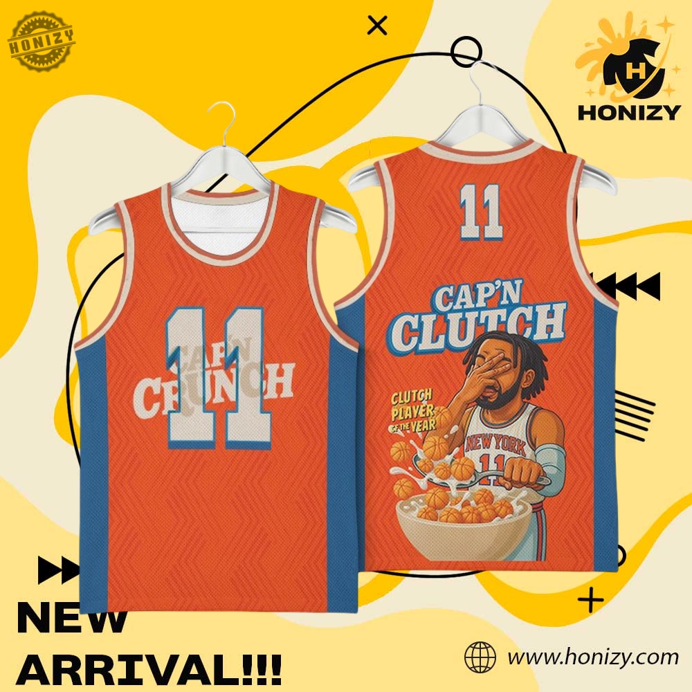 Jalen Brunson Capn Clutch New York Knicks Jersey 5 Jalen Brunson Capn Clutch New York Knicks Jersey honizy 3