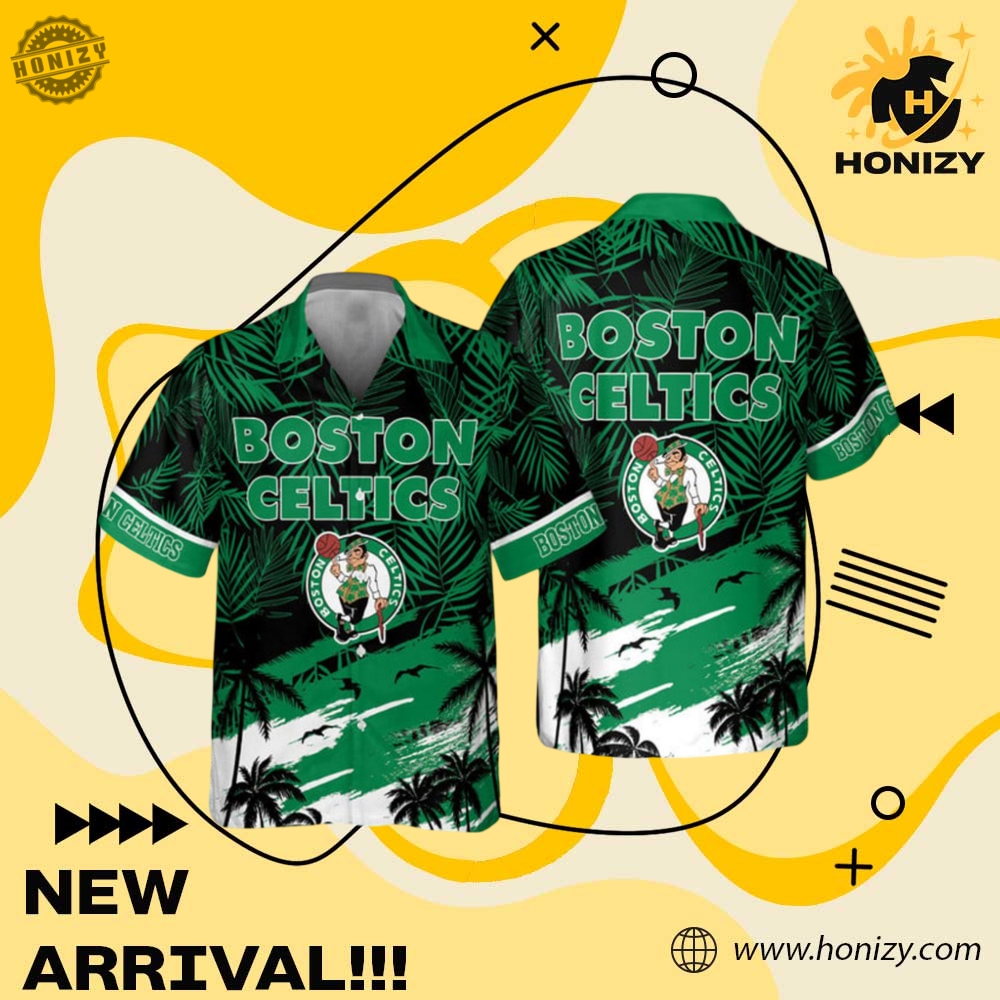 NBA 2025 Playoff Gift 26 Nba Boston Celtics Summer Hawaiian 3D Over Printed Shirt