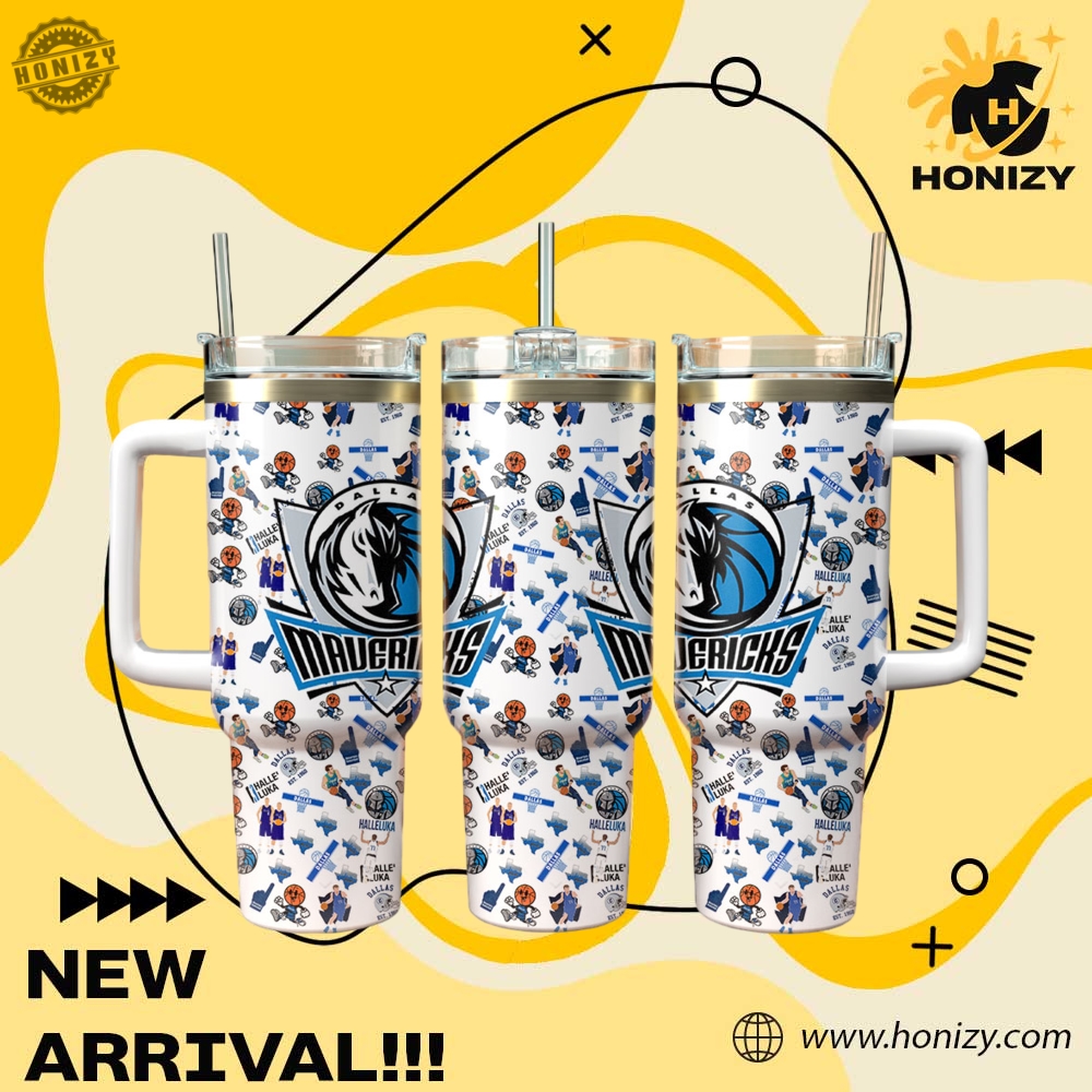 Nba Dallas Mavericks Stanley Cup Tumbler With Handle 3 NBA Dallas Mavericks Stanley Cup Tumbler With Handle