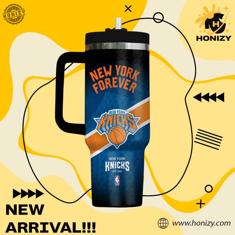 Nba New York Knicks Custom Name Stanley Cup Tumbler With Handle 5 NBA New York Knicks Custom Name Stanley Cup Tumbler With Handle