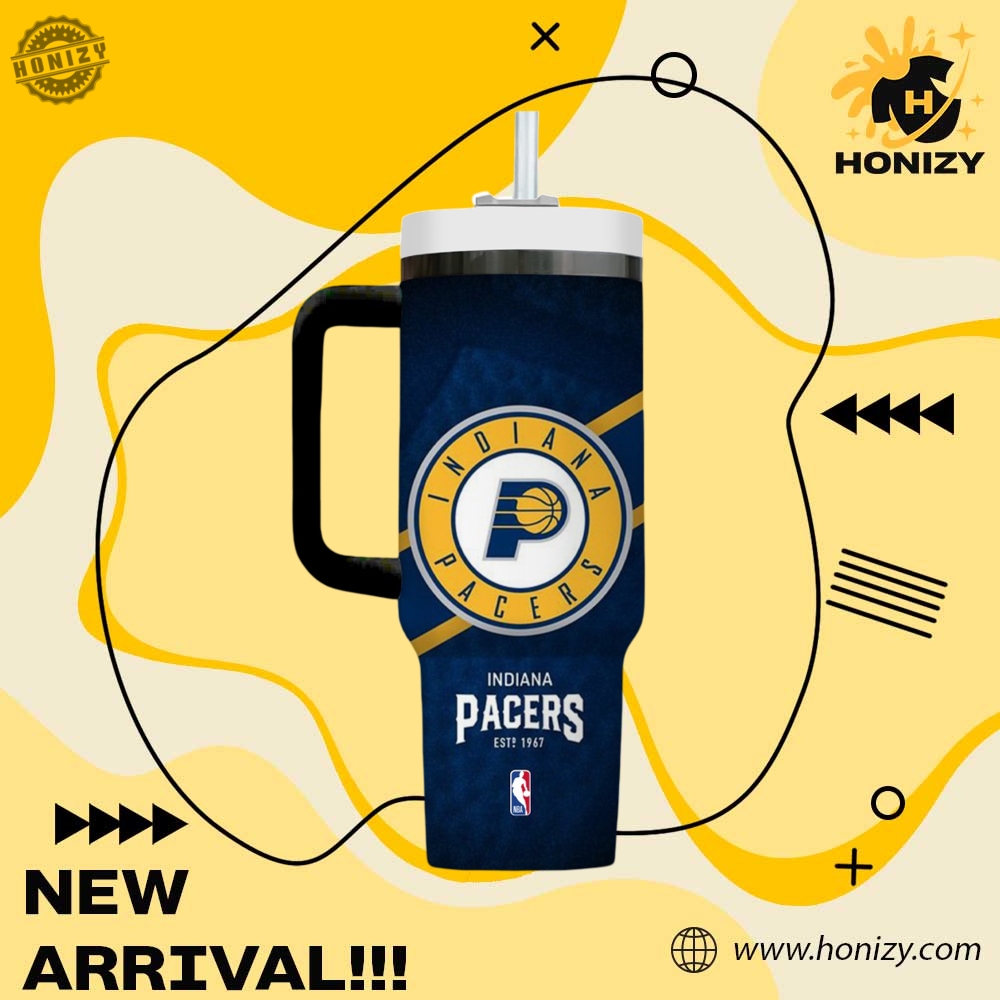 Nba Indiana Pacers Custom Name Stanley Cup Tumbler With Handle 5 NBA Indiana Pacers Custom Name Stanley Cup Tumbler With Handle