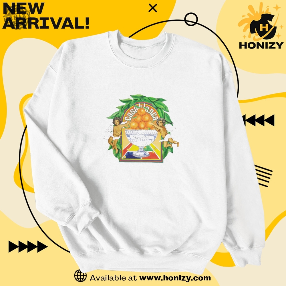 Casablanca Triomphe Dorange Trendy Graphic Shirt 4 Casablanca Triomphe Dorange trendy graphic shirt