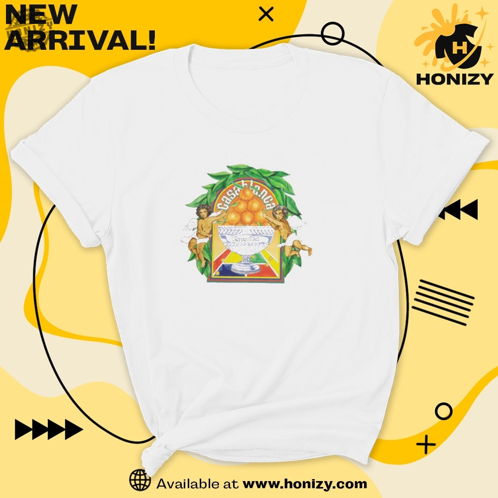 Casablanca Triomphe Dorange Trendy Graphic Shirt 5 Casablanca Triomphe Dorange trendy graphic shirt