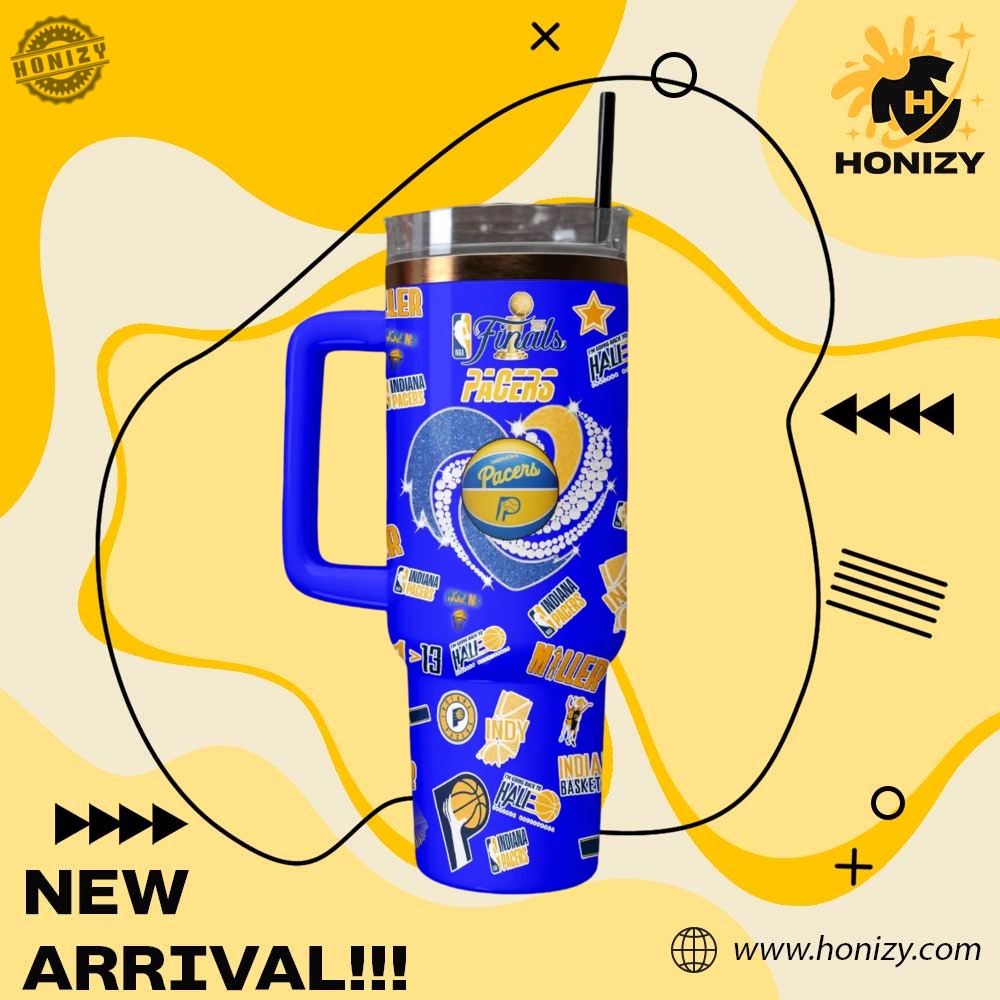 Hot Shirts of the Day 20 Nba Indiana Pacers 3D Trendy Tumbler With Handle Stanley Cup
