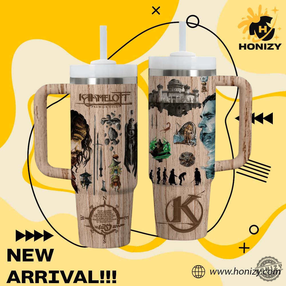 NBA gifts For Fan 17 Kaamelott Premier Volet Stanley Handle Tumbler