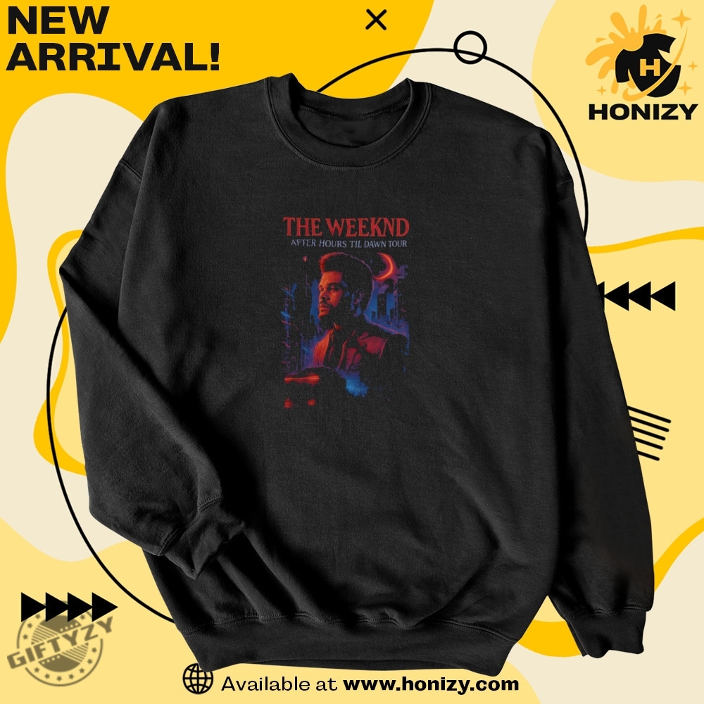 The Weeknd After Hours Til Dawn Tour Unisex Vintage Shirt 6 The Weeknd After Hours Til Dawn Tour unisex vintage Shirt