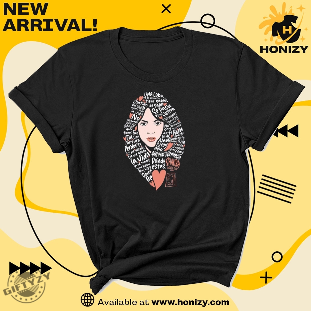 Shakira World Tour 2025 New Song Las Mujeres Ya No Lloran Shirt 7 Shakira World Tour 2025 New Song Las Mujeres Ya No Lloran Shirt