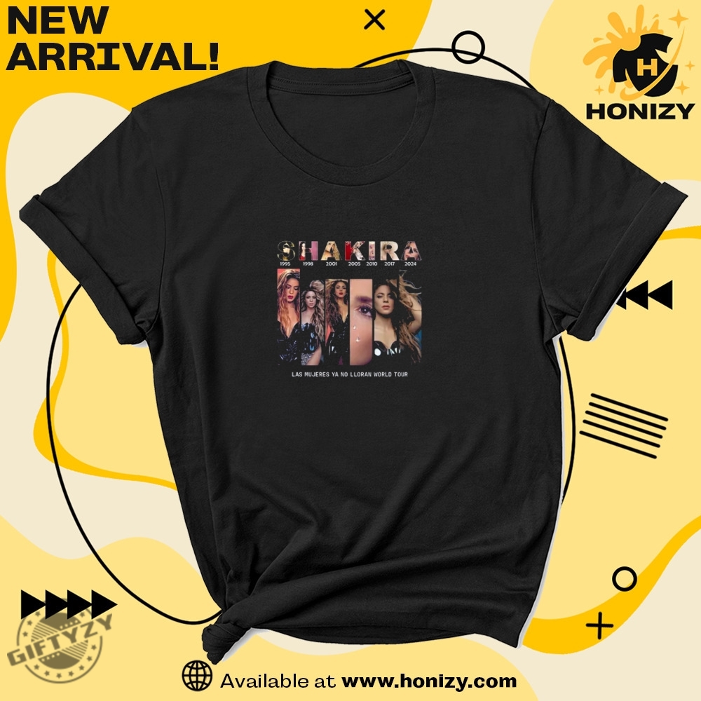Shakira 2025 Concert Las Mujeres Ya No Lloran World Tour Shirt 7 Shakira 2025 Concert Las Mujeres Ya No Lloran World Tour Shirt