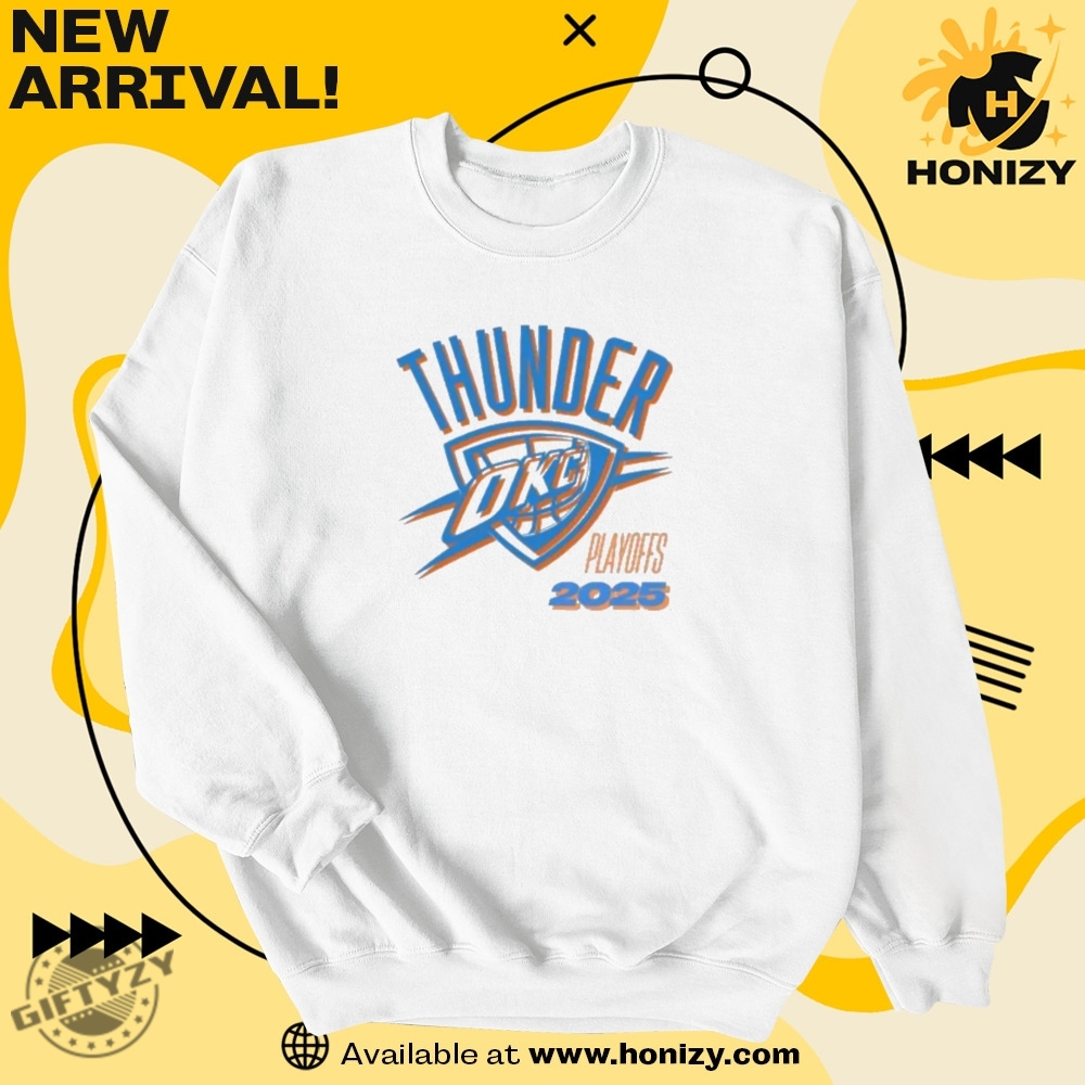 Oklahoma City Thunder Playoffs 2025 Trending Shirt 6 Oklahoma City Thunder Playoffs 2025 trending Shirt
