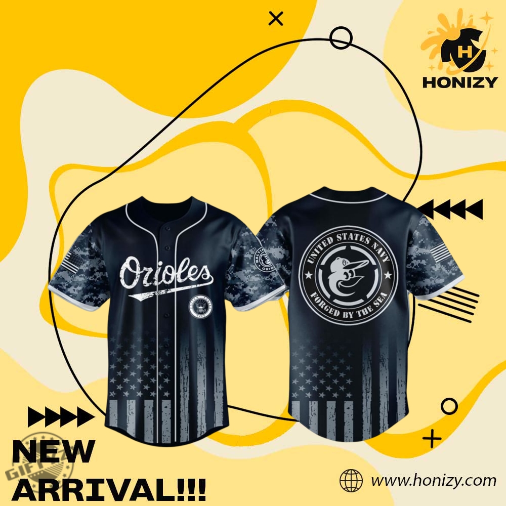 Orioles Us Navy Military 2025 Jersey