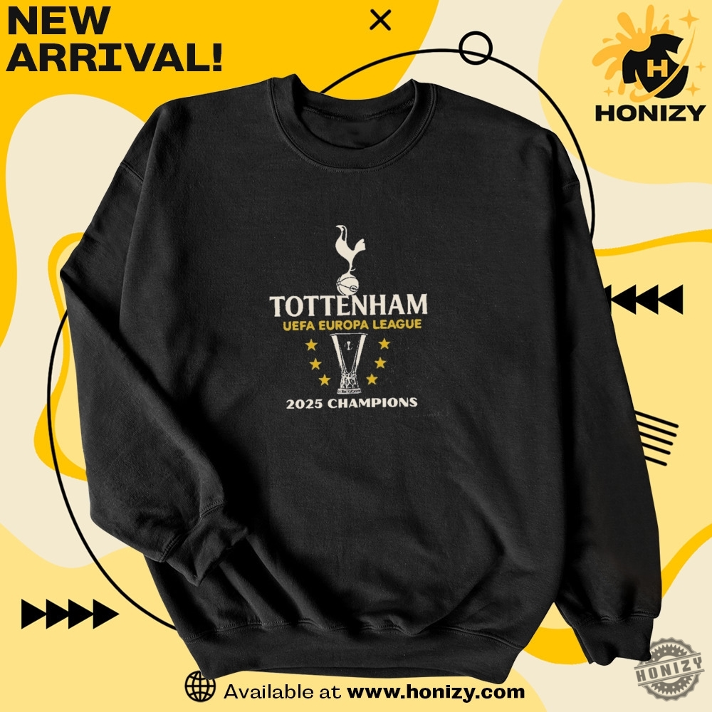 Tottenham Hotspur Football Club Europa League Champions 2025 Shirt 6 Tottenham Hotspur Football Club Europa League Champions 2025 Shirt