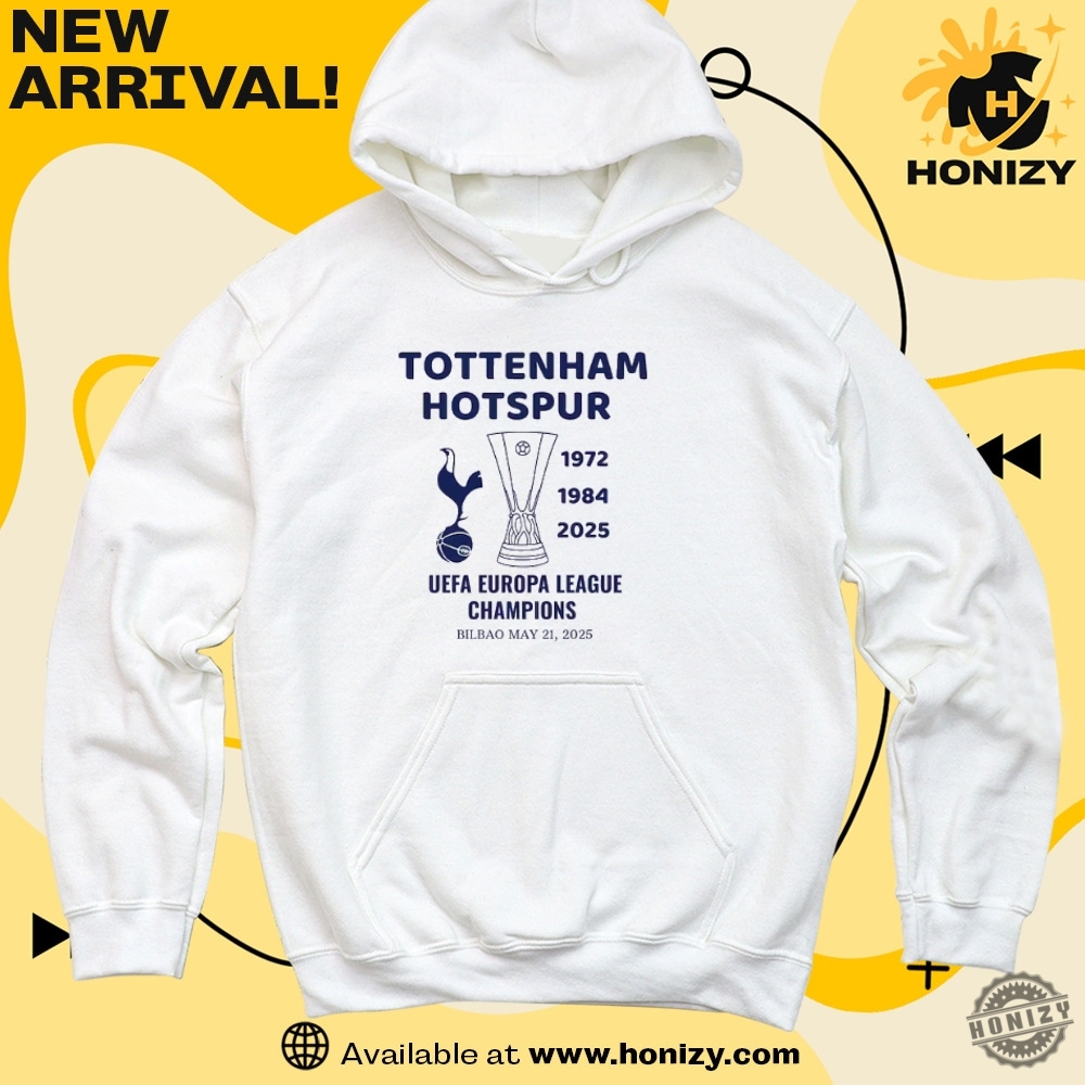 Tottenham Hotspur 2025 Uefa Europa League Champions Shirt