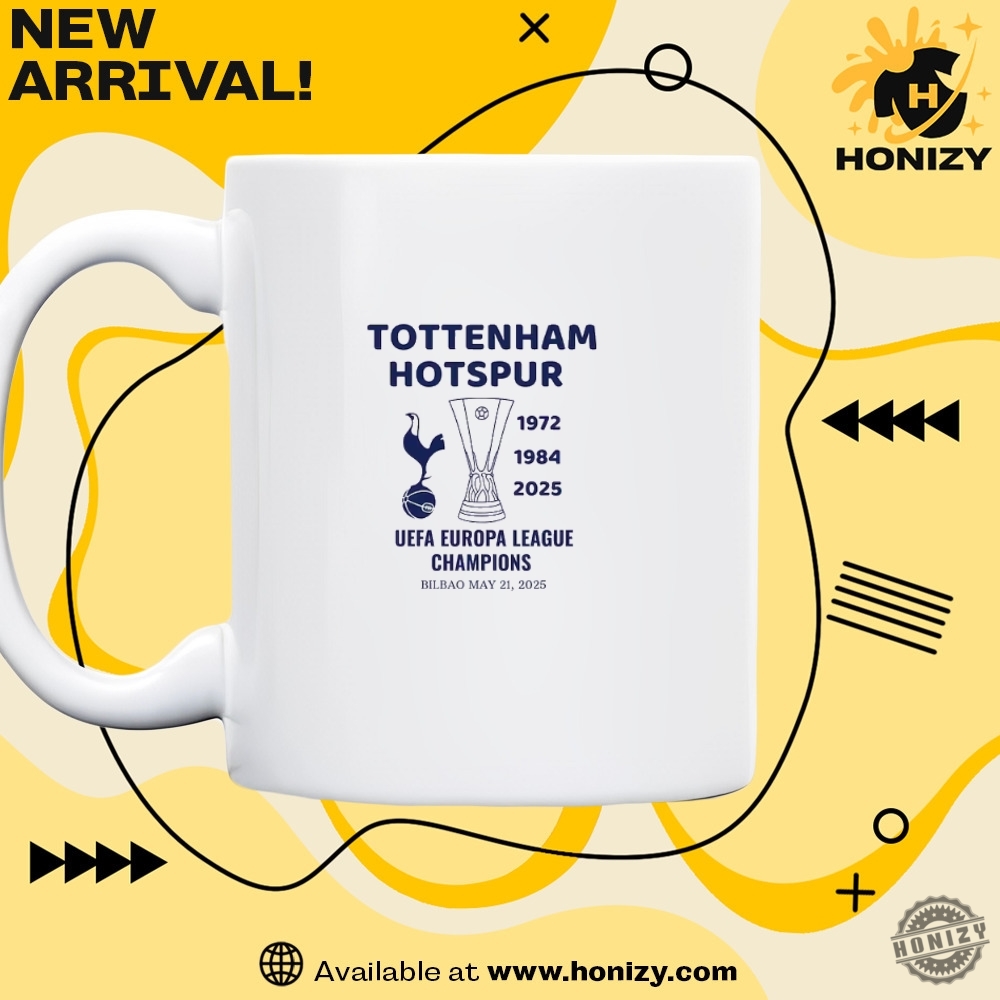 Tottenham Hotspur 2025 Uefa Europa League Champions Shirt 5 Tottenham Hotspur 2025 UEFA Europa League Champions Shirt