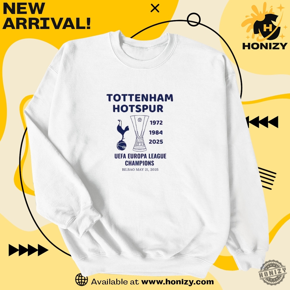 Tottenham Hotspur 2025 Uefa Europa League Champions Shirt 6 Tottenham Hotspur 2025 UEFA Europa League Champions Shirt