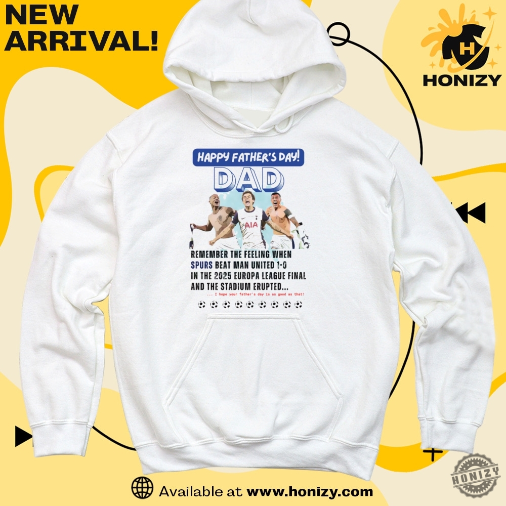 Tottenham Hotspurs Uefa Europa League Final Winners 2025 Shirt