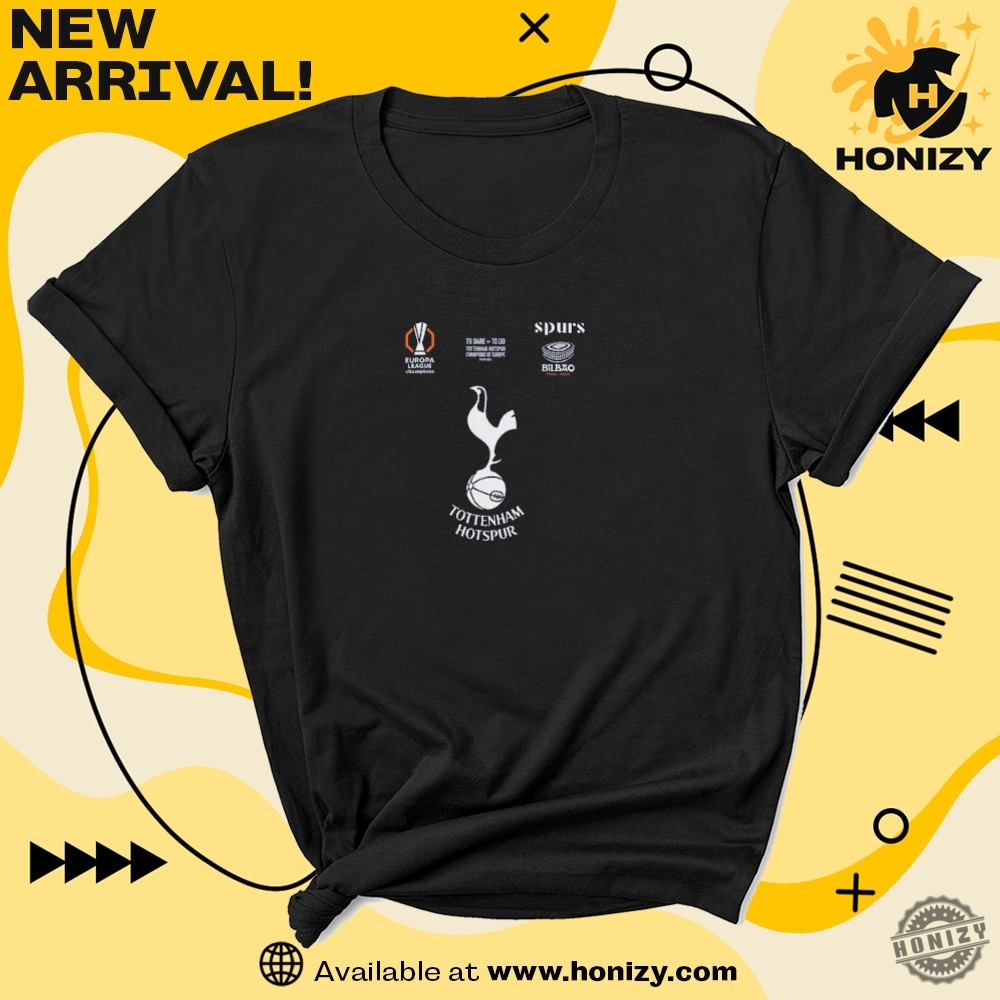 Tottenham Hotspur Europa Champions Fan Soccer Tee 7 Tottenham Hotspur Europa Champions Fan Soccer Tee