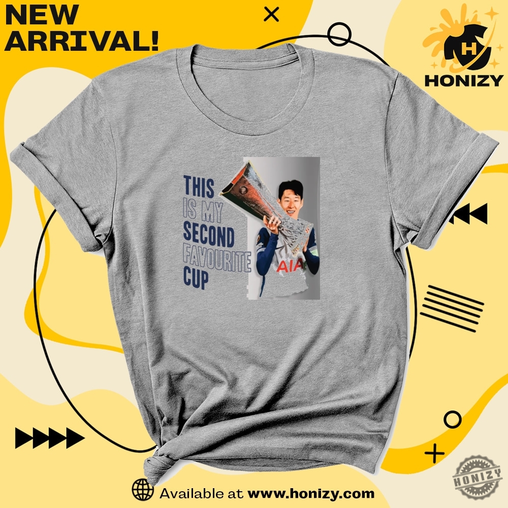 Tottenham Spurs Son Heungmin Uefa Europa League Winners Shirt 3 Tottenham Spurs Son Heung-min UEFA Europa League Winners Shirt