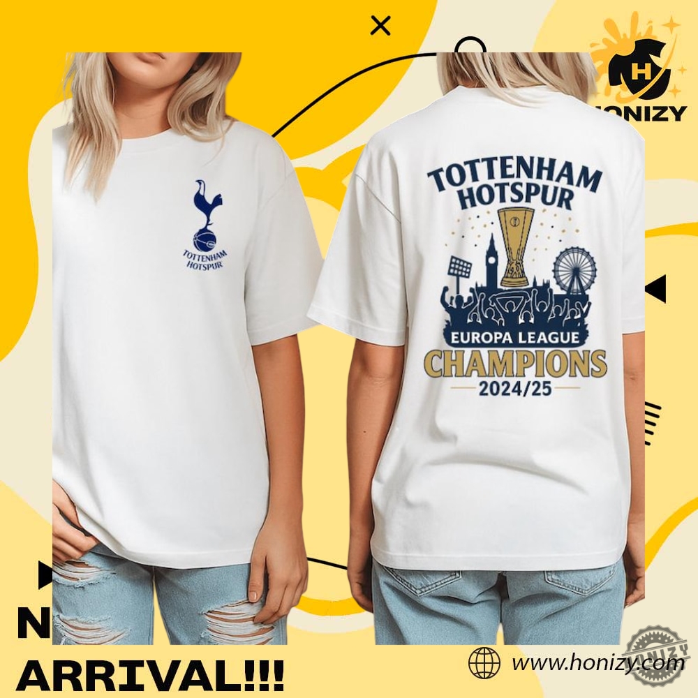Tottenham Hotspurs Spurs Europa Champion Unisex Fan Gift
