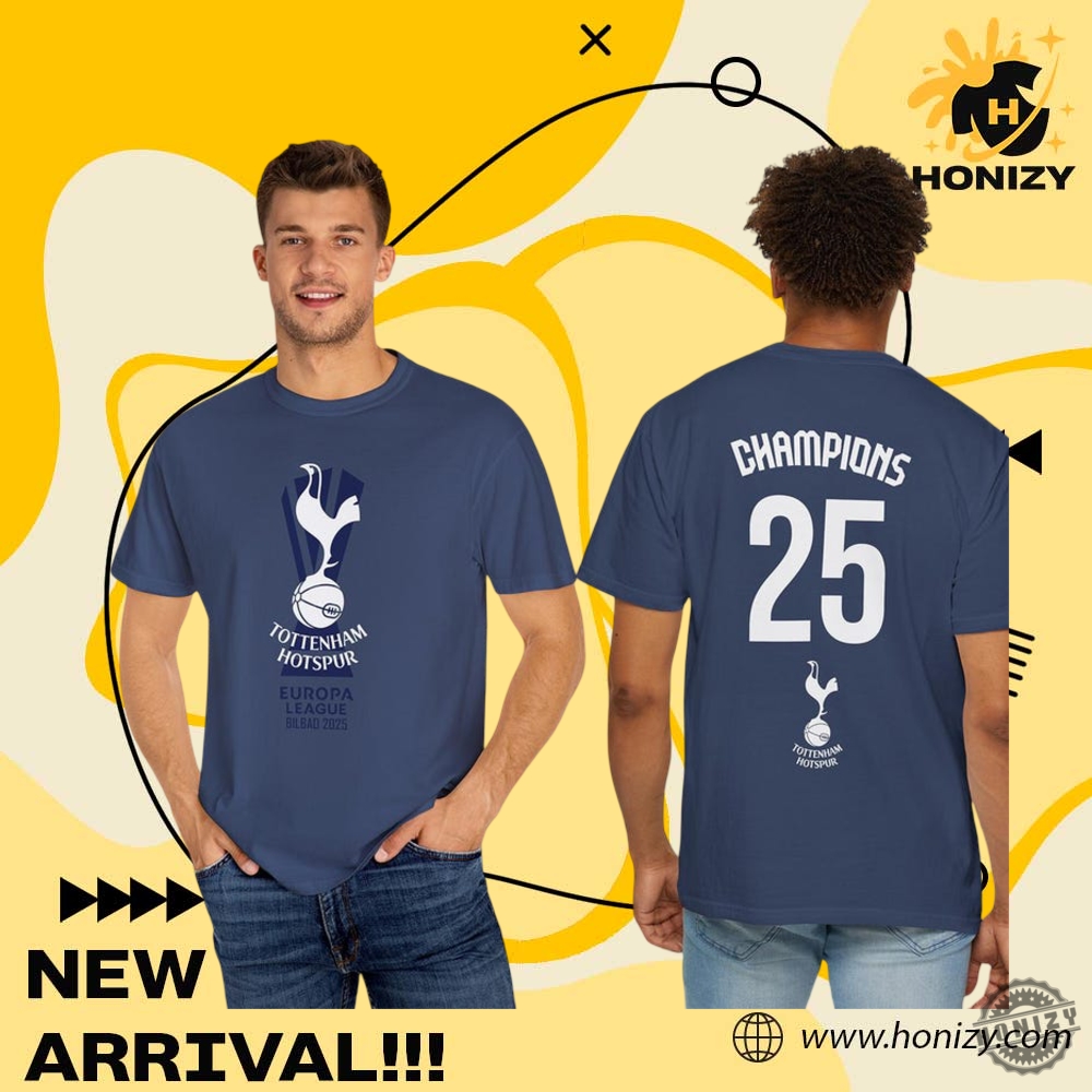 Tottenham Hotspurs 2025 Europa Champion Shirt 4 Tottenham Hotspurs 2025 Europa Champion Shirt
