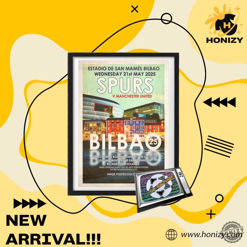 Europa League Winners 2025 Tottenham Hotspur Poster Canvas