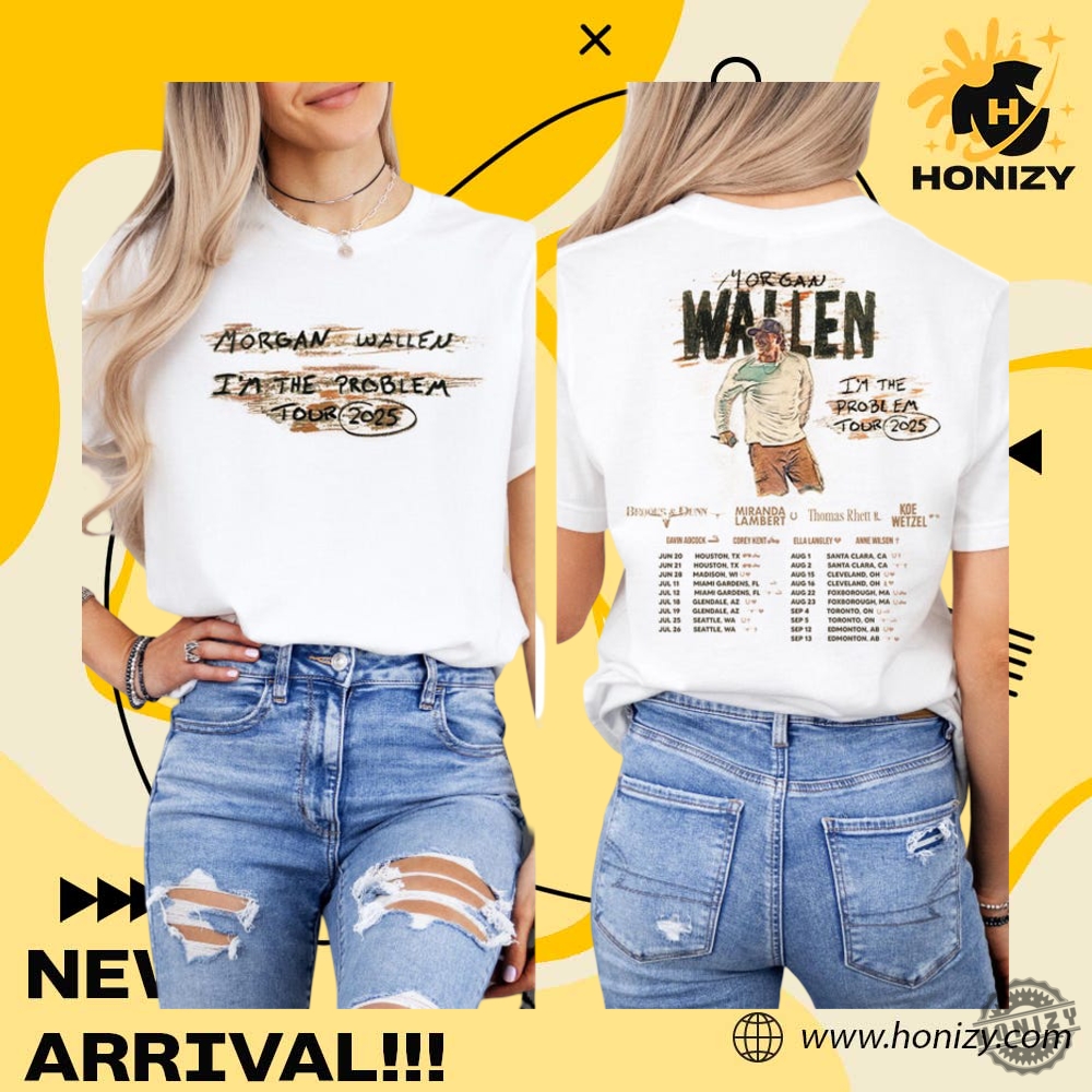 father's day gift 8 Country Music 2025 Tour Concert Morgan Wallen Unisex Vintage Shirt