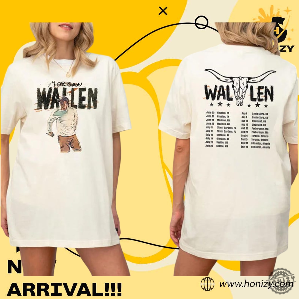 father's day gift 9 Wallen Country Music Morgan Twosided Unisex Vintage Shirt