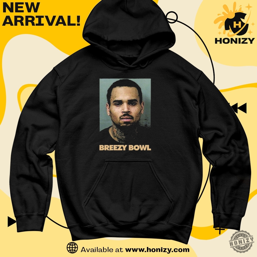 Chris Brown Breezy Mugshot Tour 2025 Unisex Trending Shirt honizy 1