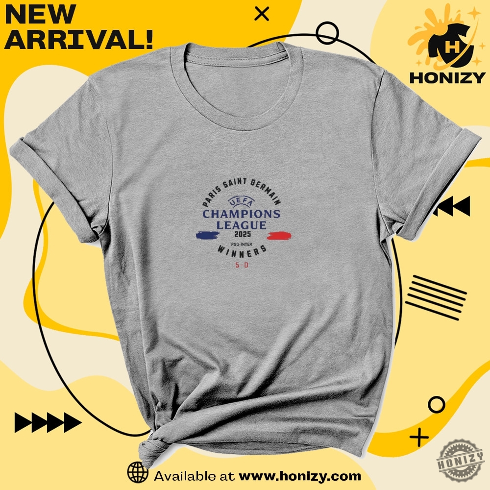 Paris Saint Germain Champions League Victory Munich 2025 Finale Unisex Trending Shirt 3 Paris Saint Germain Champions League Victory Munich 2025 Finale Unisex Trending Shirt honizy 2
