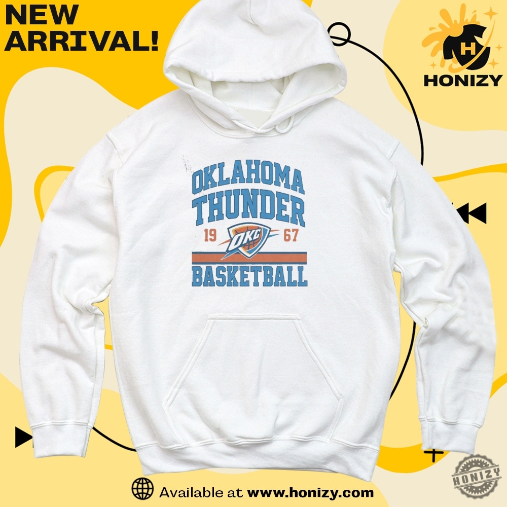 Oklahoma City Thunder Vintage Okc 90S Style Nba Unisex Trending Shirt honizy 1