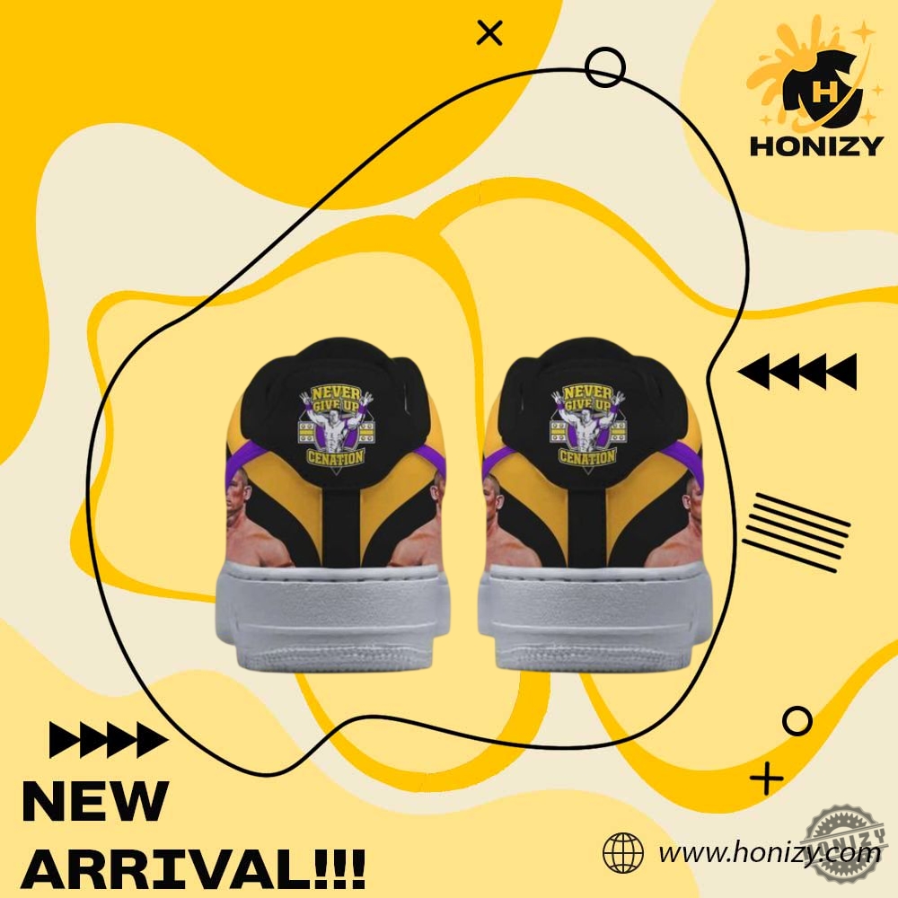 Wwe John Cena Nike Air Force Shoes 3 WWE John Cena Nike Air Force Shoes
