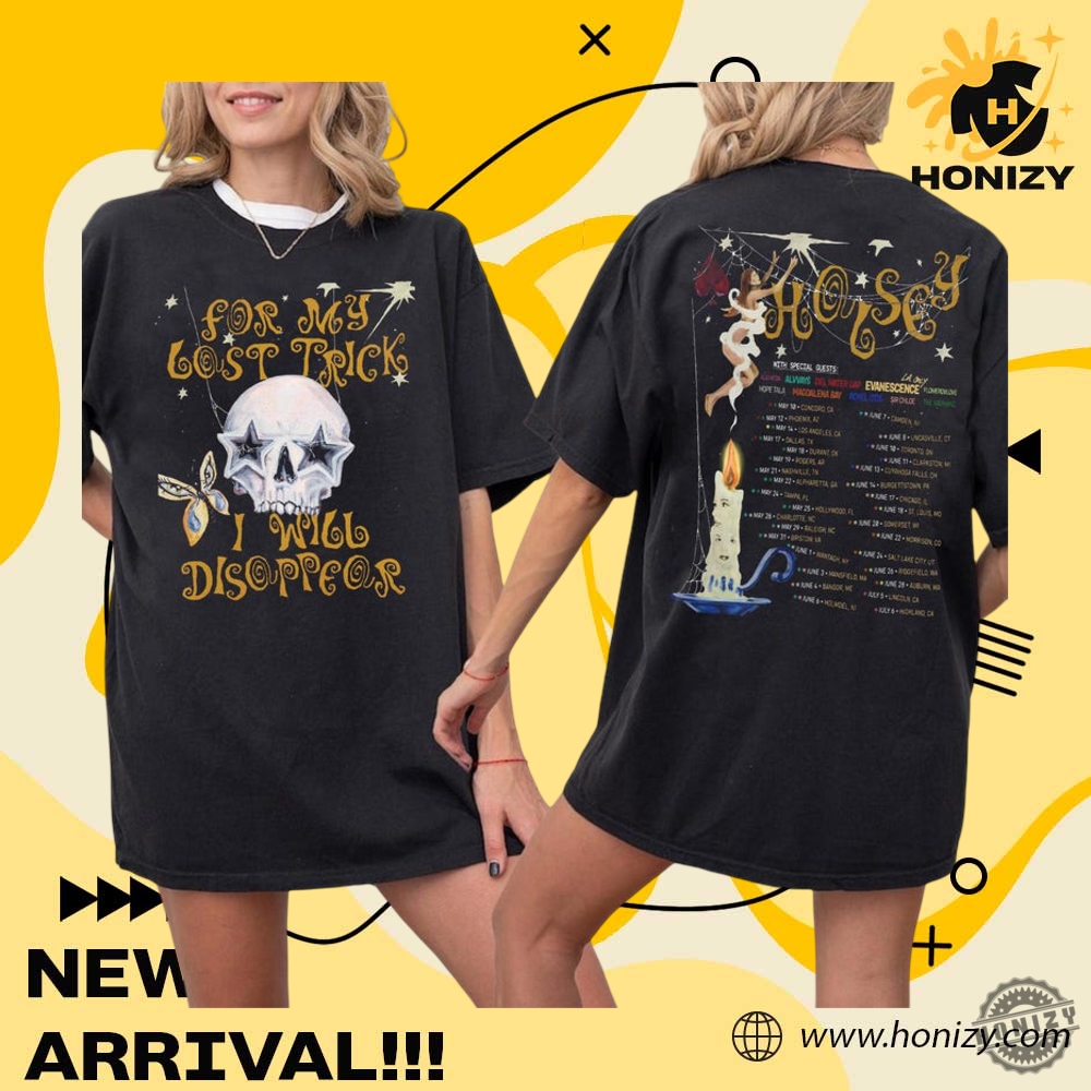Special gift for loyal fans 15 Halsey For My Last Trick The Tour 2025 Unisex Trendy Shirt