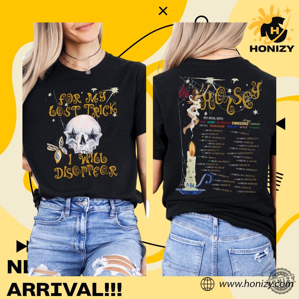Halsey For My Last Trick The Tour 2025 Unisex Trendy Shirt 3 Halsey For My Last Trick The Tour 2025 unisex trendy Shirt