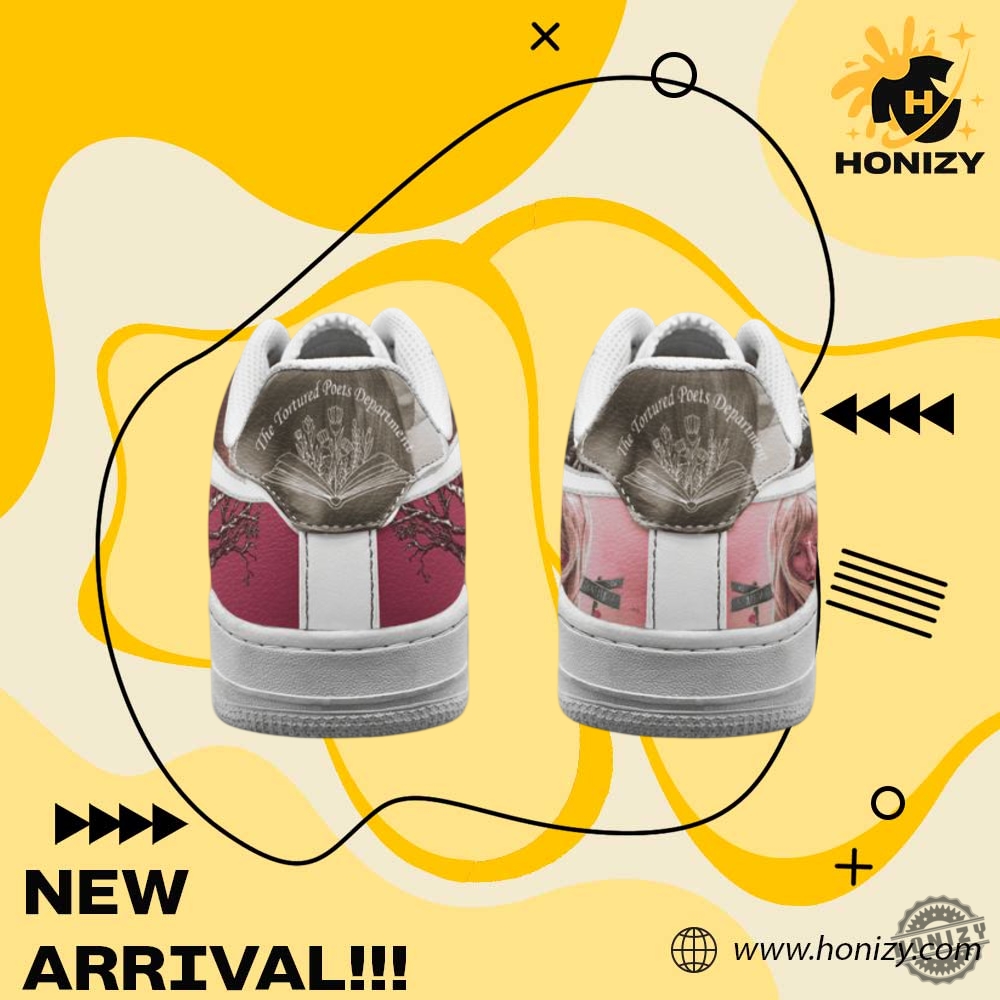 Special gift for loyal fans 18 Taylor Swift Folklore And Reputation Nike Air Force Shoes