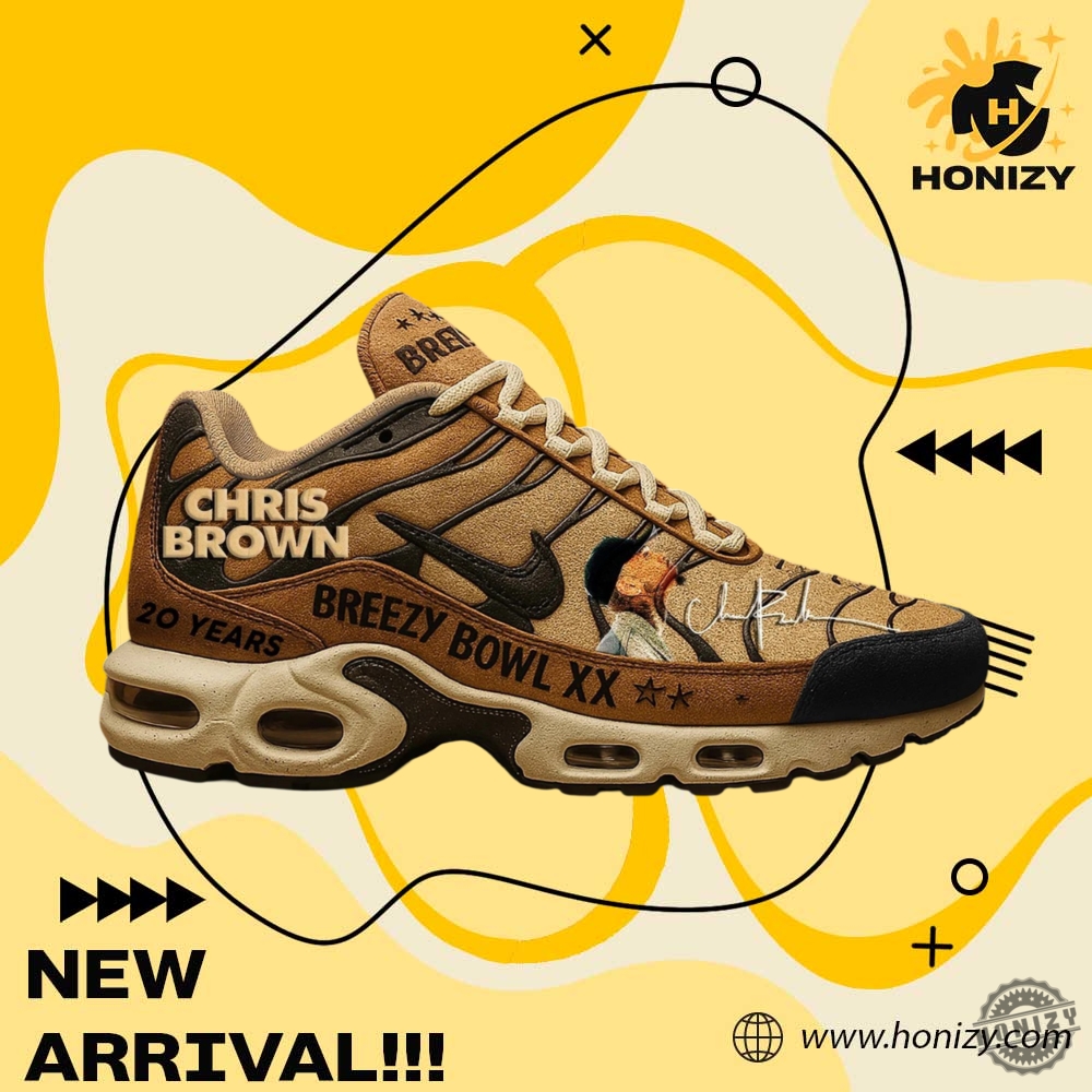 Special gift for loyal fans 19 Chris Brown Breezy Bowl Xx Custom Nike Air Max Tn Shoes
