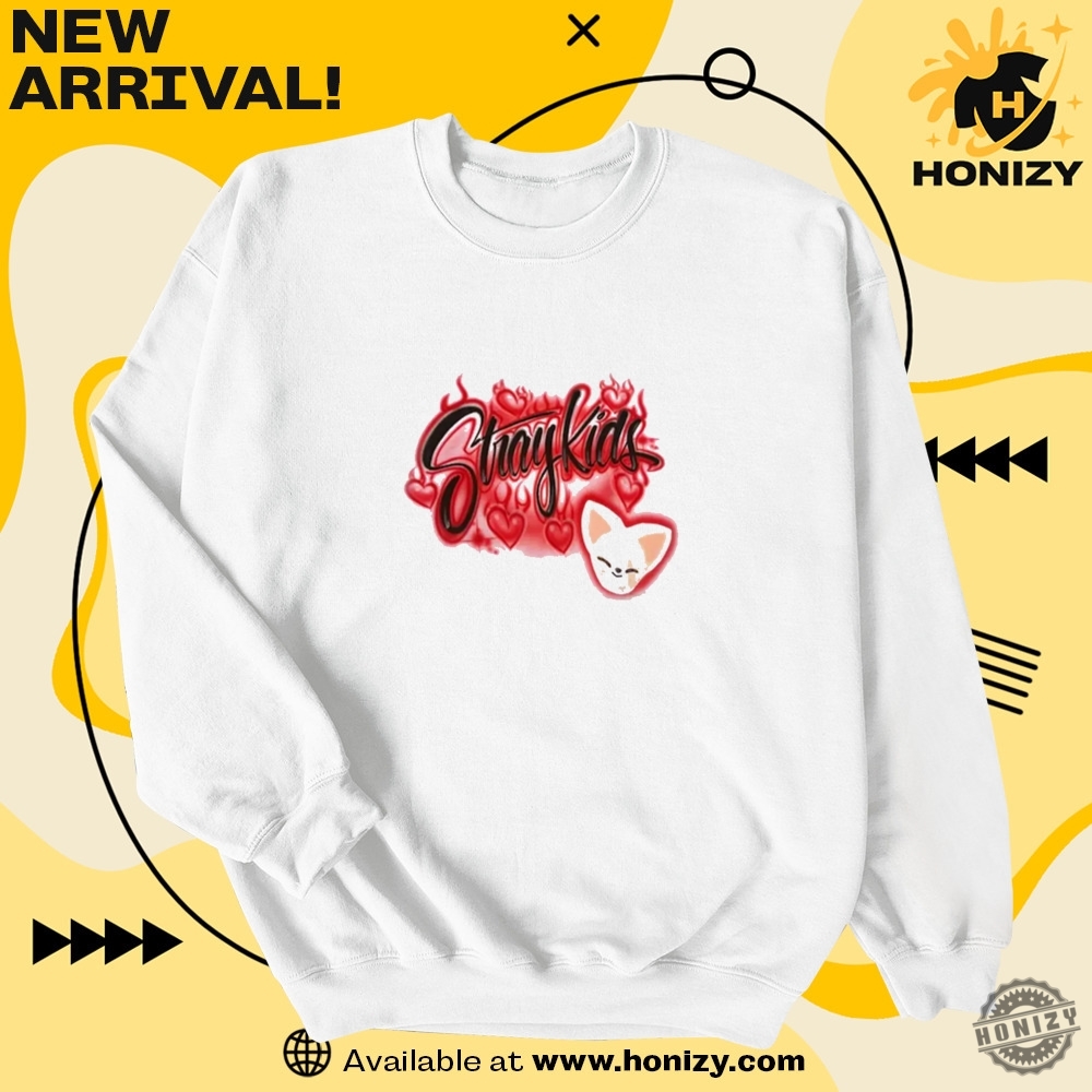 Stray Kids K Pop Airbrush Unisex Trending Shirt 6 Stray Kids K Pop Airbrush unisex trending Shirt