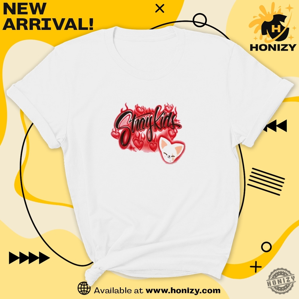 Stray Kids K Pop Airbrush Unisex Trending Shirt 7 Stray Kids K Pop Airbrush unisex trending Shirt