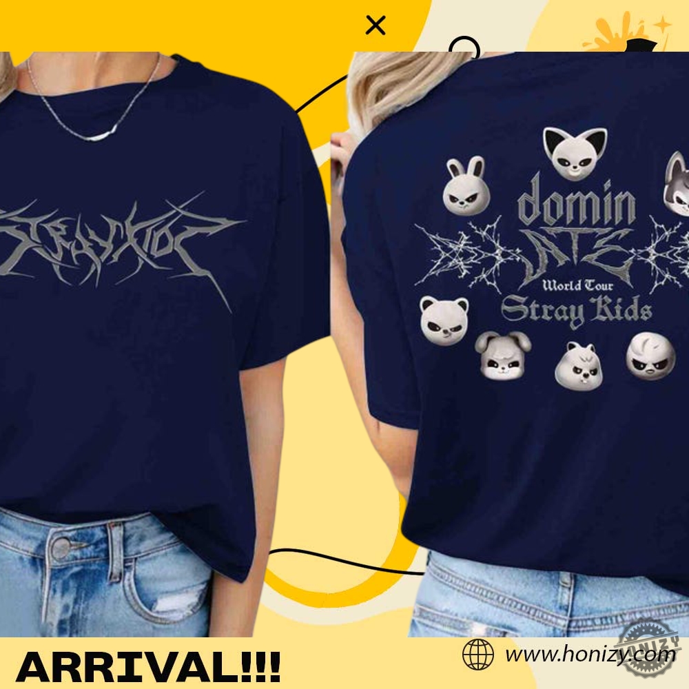 Stray Kids Dominate Skzoo World Tour Us 2025 Evil Skzoo Unisex Trending Shirt 5 Stray Kids dominATE SKZOO World Tour US 2025 Evil Skzoo unisex trending Shirt