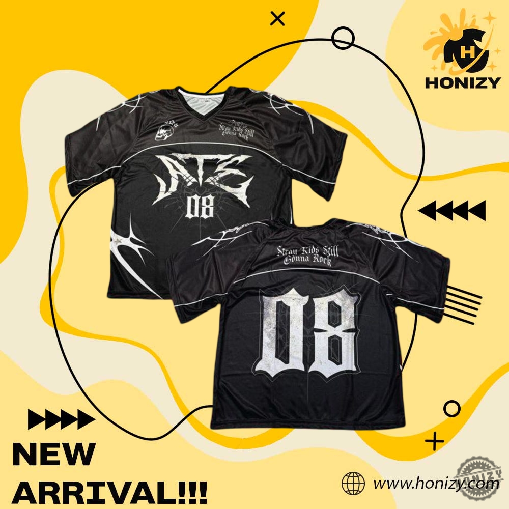 Stray Kids Domin Ate World Tour Football Jersey 3Dshirt 4 Stray Kids Domin ATE World Tour Football Jersey 3DShirt