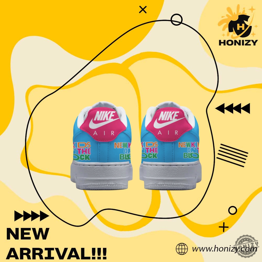 Nkotb New Kids On The Block Nike Air Force 3D Shoes 3 NKOTB New Kids On the Block Nike Air Force 3D Shoes