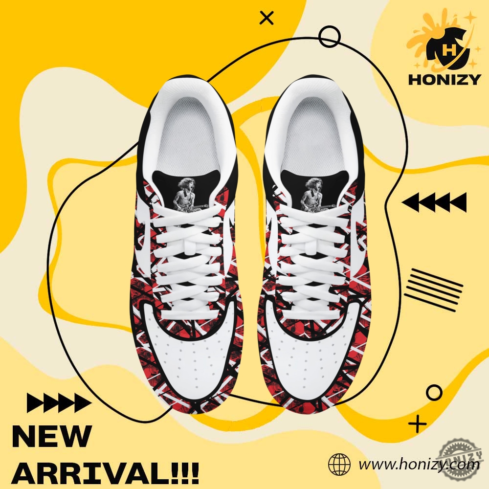 Van Halen Music Nike Air Force Sneaker 3D Shoes 3 Van Halen Music Nike Air Force Sneaker 3D Shoes