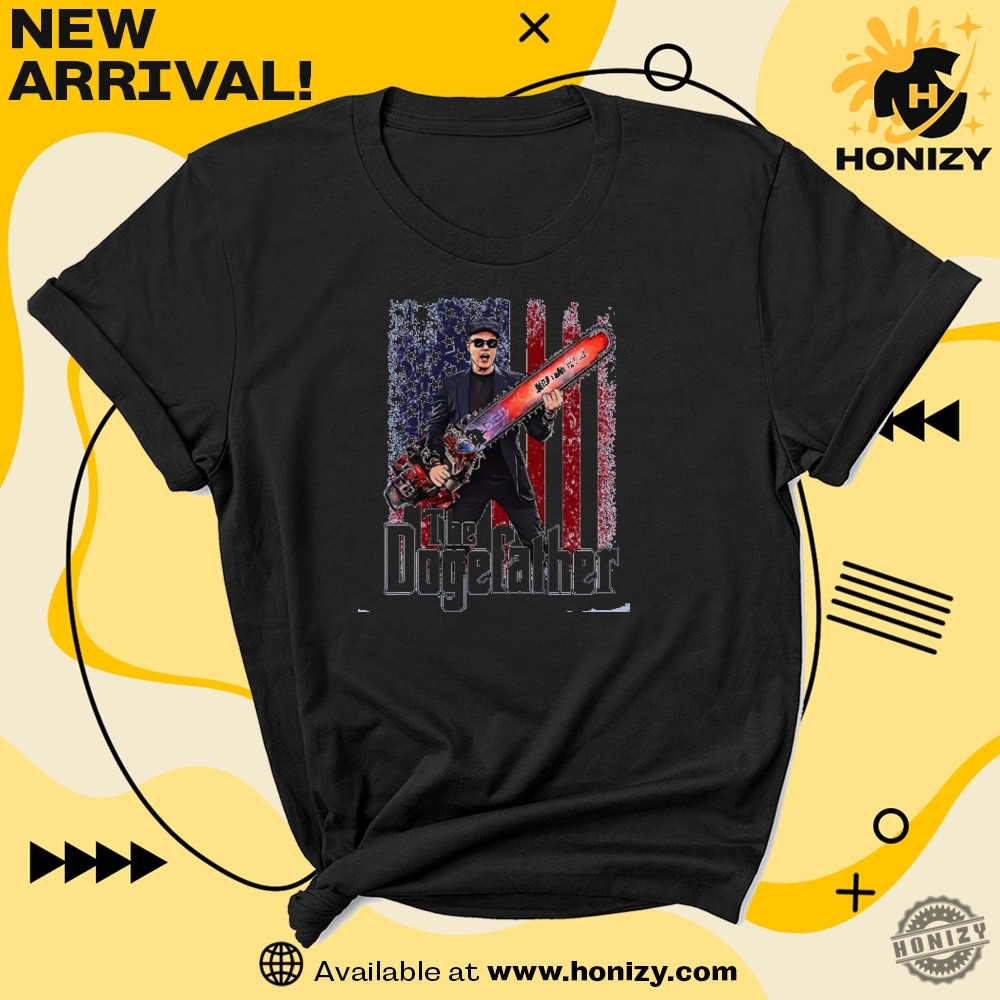 The Dogefather Funny Elon Musk With Chainsaw Unisex Shirt 7 The Dogefather Funny Elon Musk With Chainsaw unisex Shirt