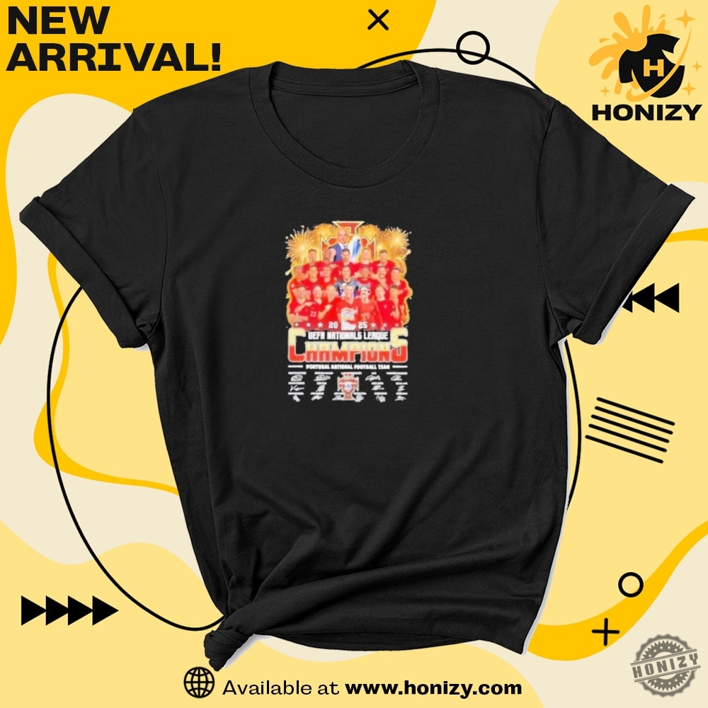 Portugal 2025 Uefa Nations League Champions Unisex Trendy Shirt 7 Portugal 2025 UEFA Nations League Champions unisex trendy Shirt