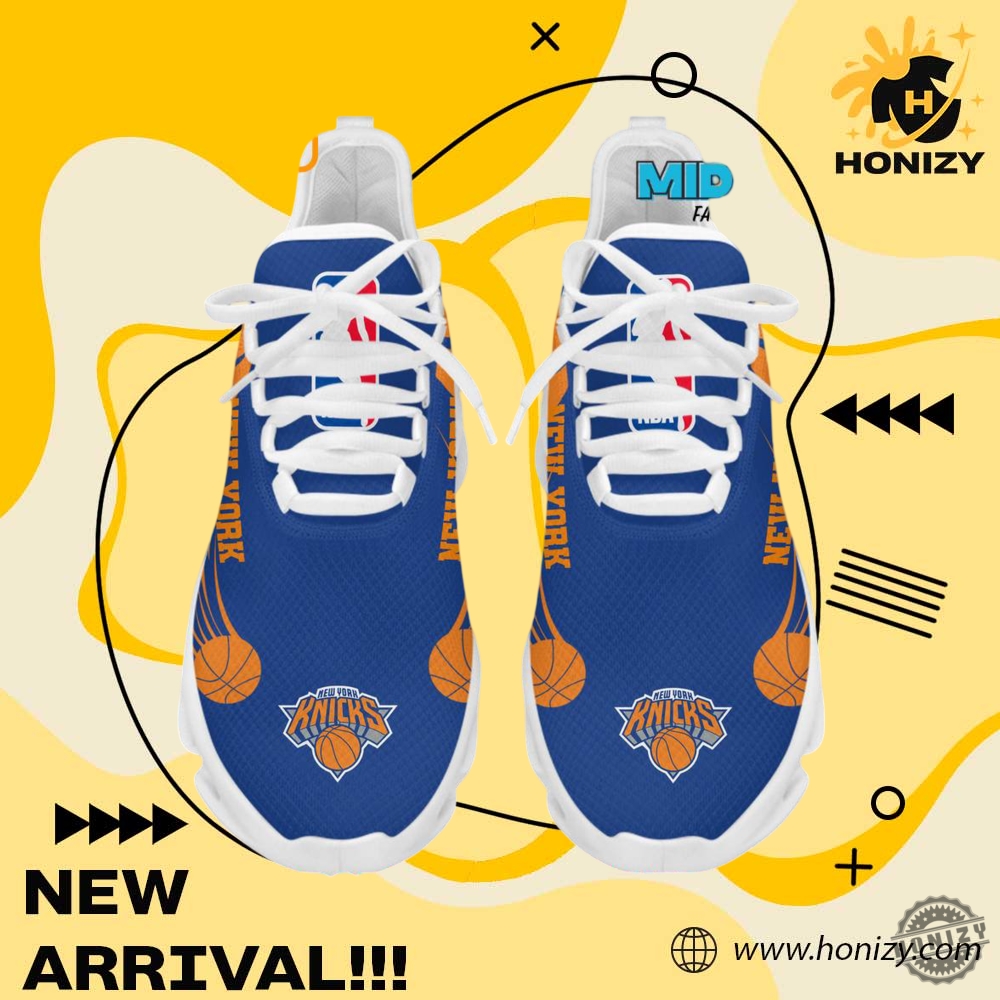 New York Knicks Nba 3D Graphic Max Soul Shoes 3 New York Knicks NBA 3D Graphic Max Soul Shoes