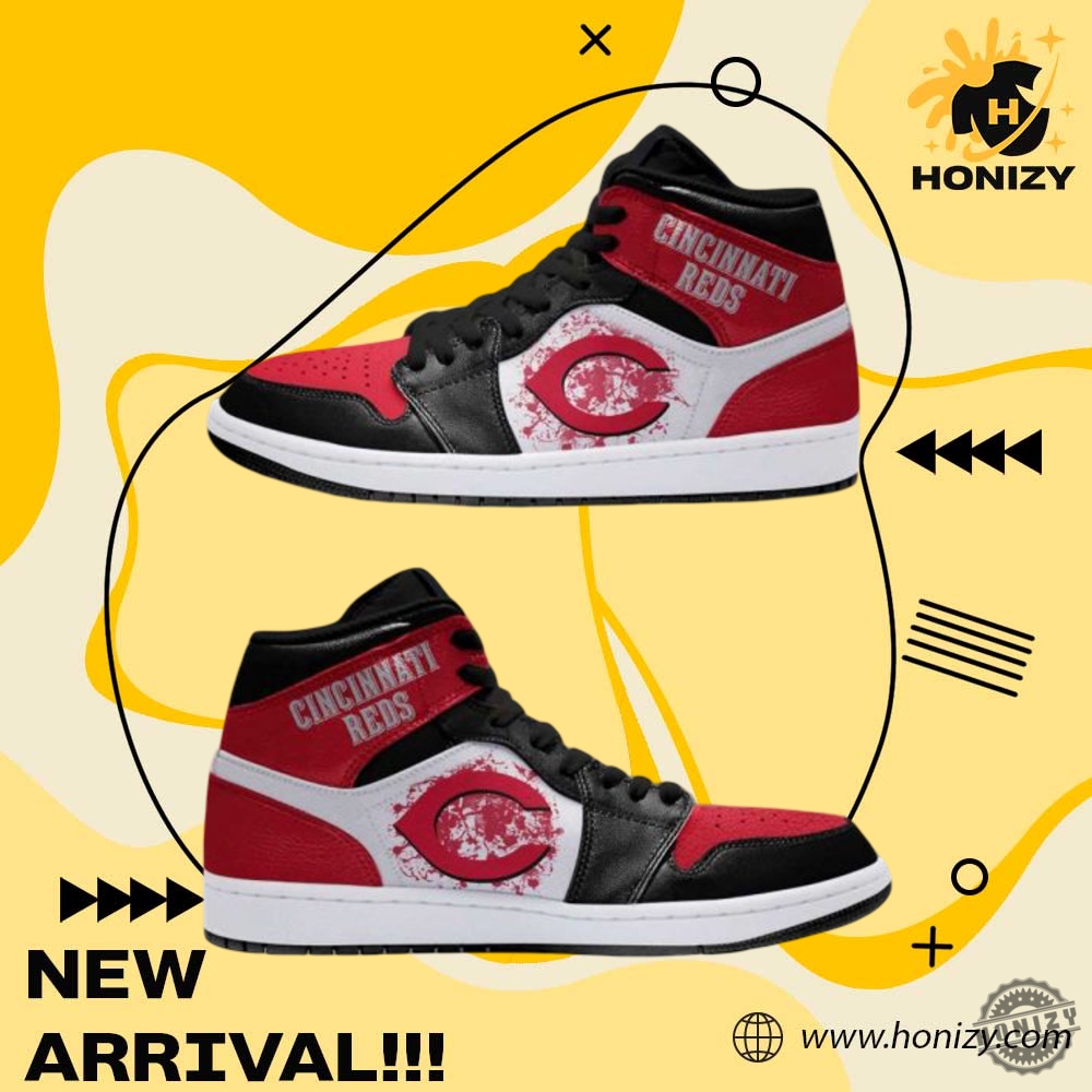 Cincinnati Reds Mlb Jd1 Sneakers Shoes