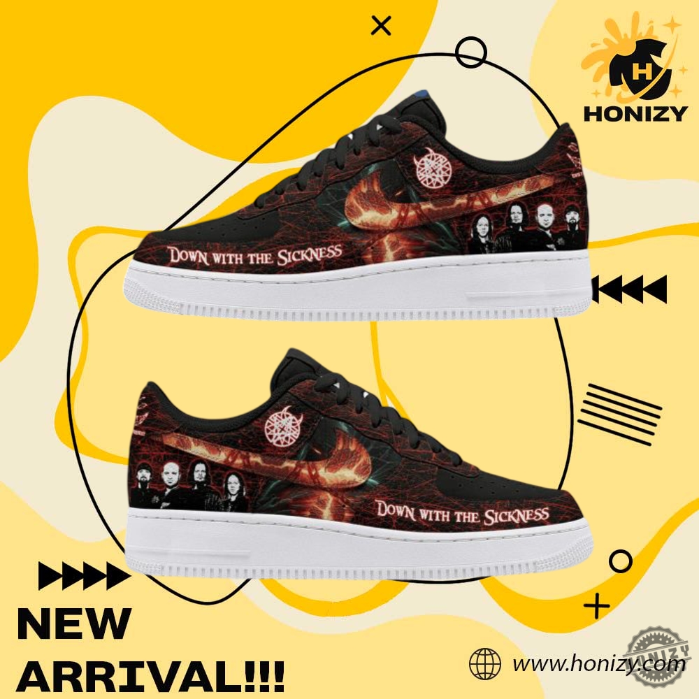 Disturbed Down With The Sickness Air Force 1 Unisex Shoes