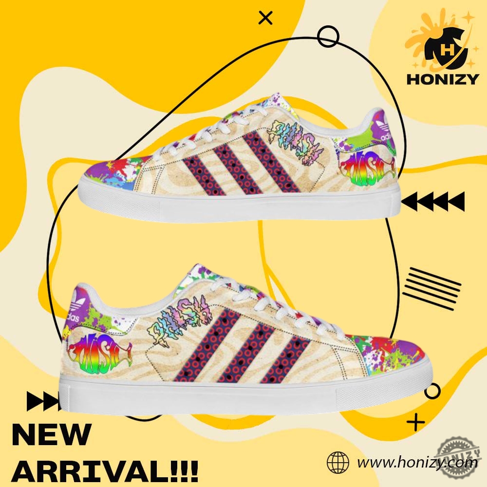 Phish Split Open And Melt Graphic Stan Smith Unisex Shoes