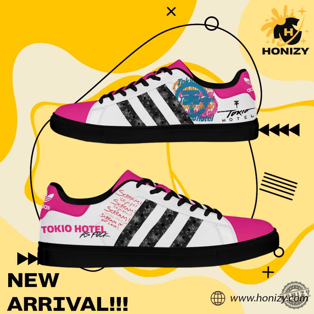 Music Tokio Hotel As Fuck Scream Til You Feel It Stan Smith Unisex Shoes