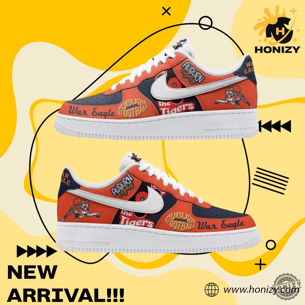 Auburn Tigers War Eagle The Tigers Air Force 1 Unisex Shoes