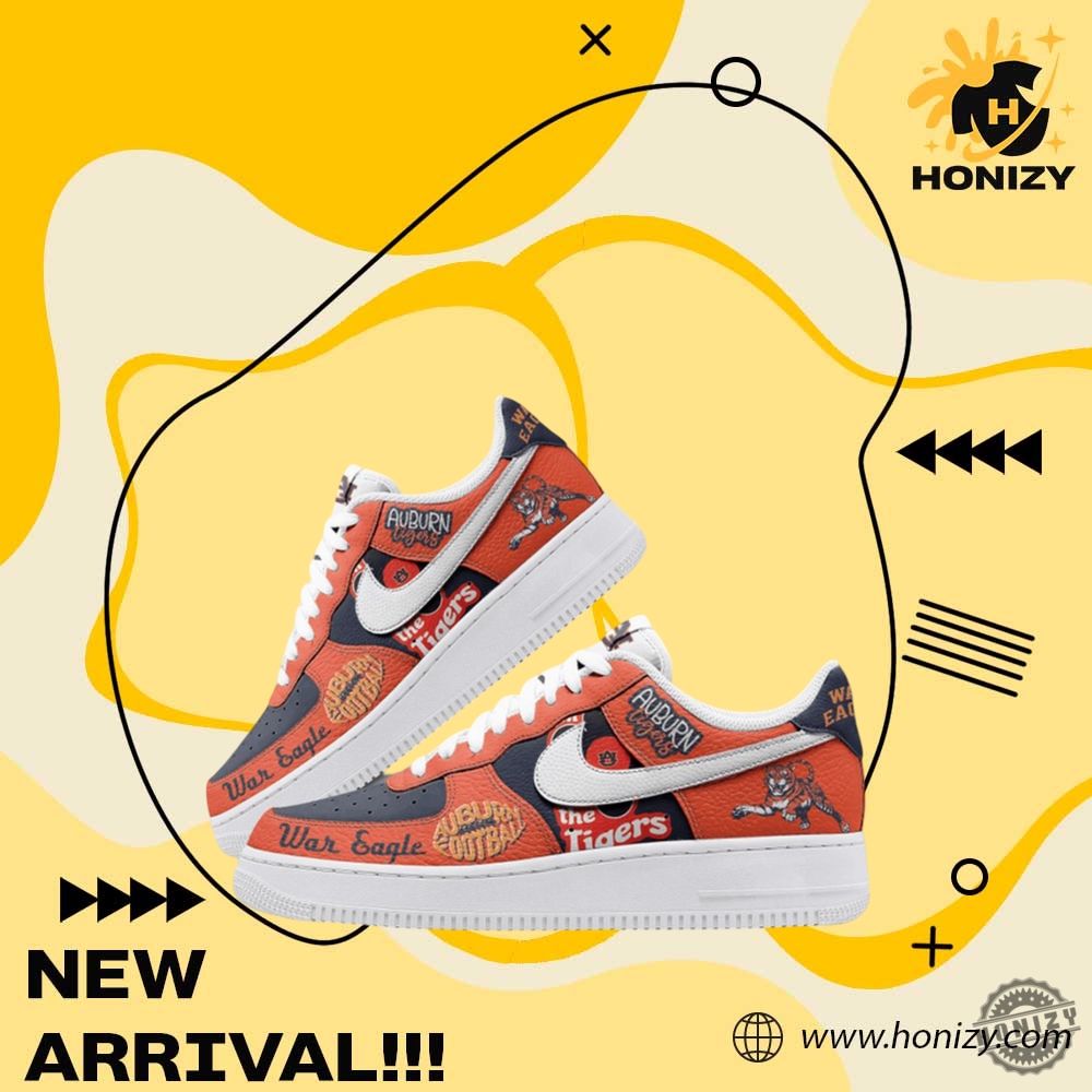 Auburn Tigers War Eagle The Tigers Air Force 1 Unisex Shoes 5 Auburn Tigers War Eagle The Tigers Air Force 1 unisex Shoes