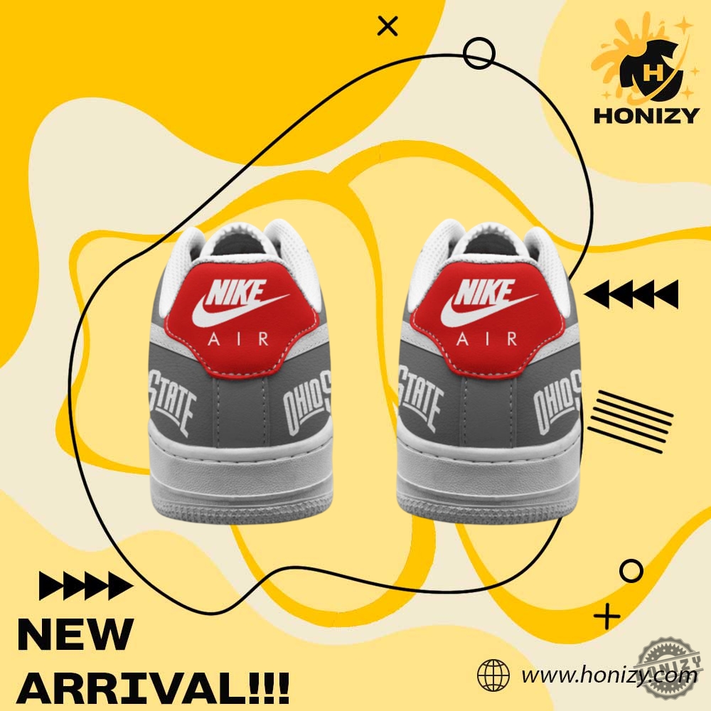 Ohio State Buckeyes 420 Festive Air Force 1 Unisex Shoes 5 Ohio State Buckeyes 420 Festive Air Force 1 unisex Shoes